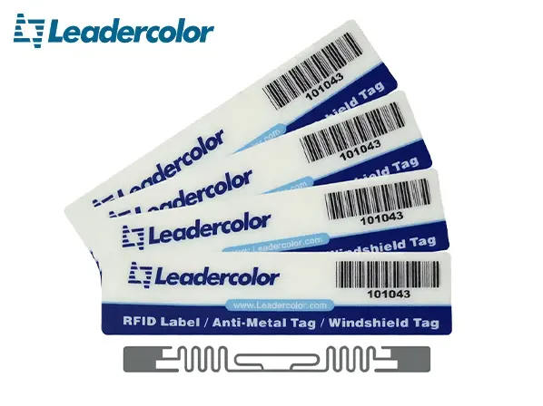 LDR-10225 Etichetta per schermo antivento UHF
