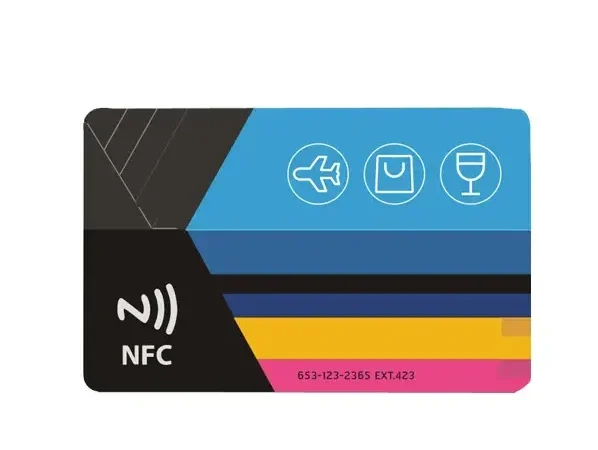 LDF-8654C Cartão de transporte RFID para autocarros e metro